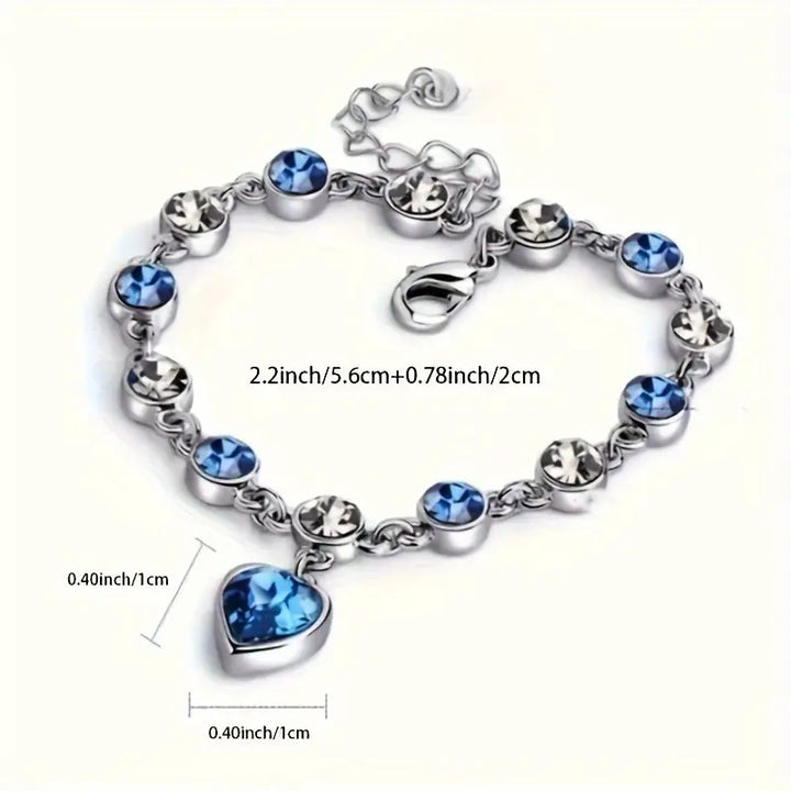 Irene - Ocean Heart Glow Bracelet