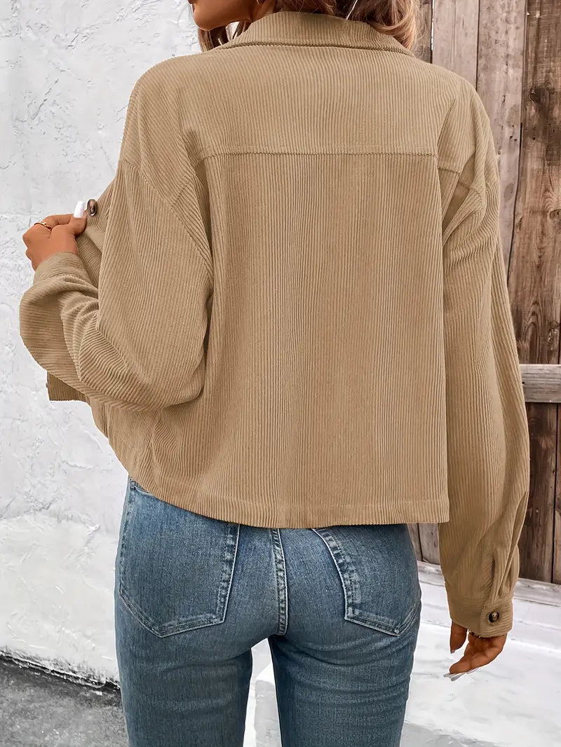 Cleo - Chic Cord Jacket