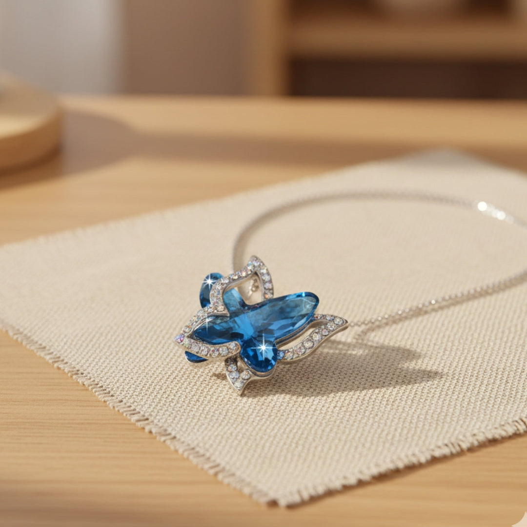 Lorra - Aqua Grace Necklace