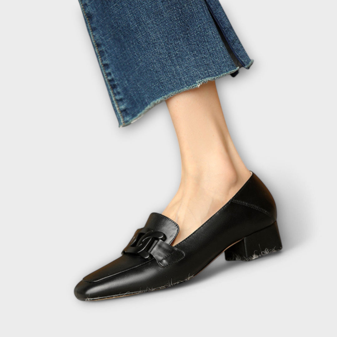 Elvya - Chain Fashion Loafers