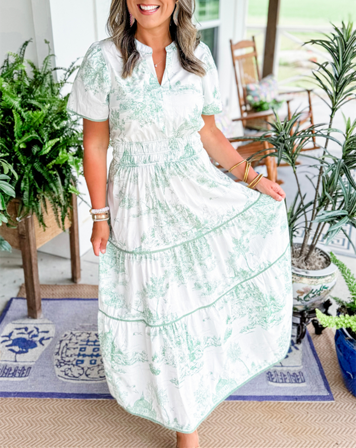 Genevieve - Vintage Garden Dress