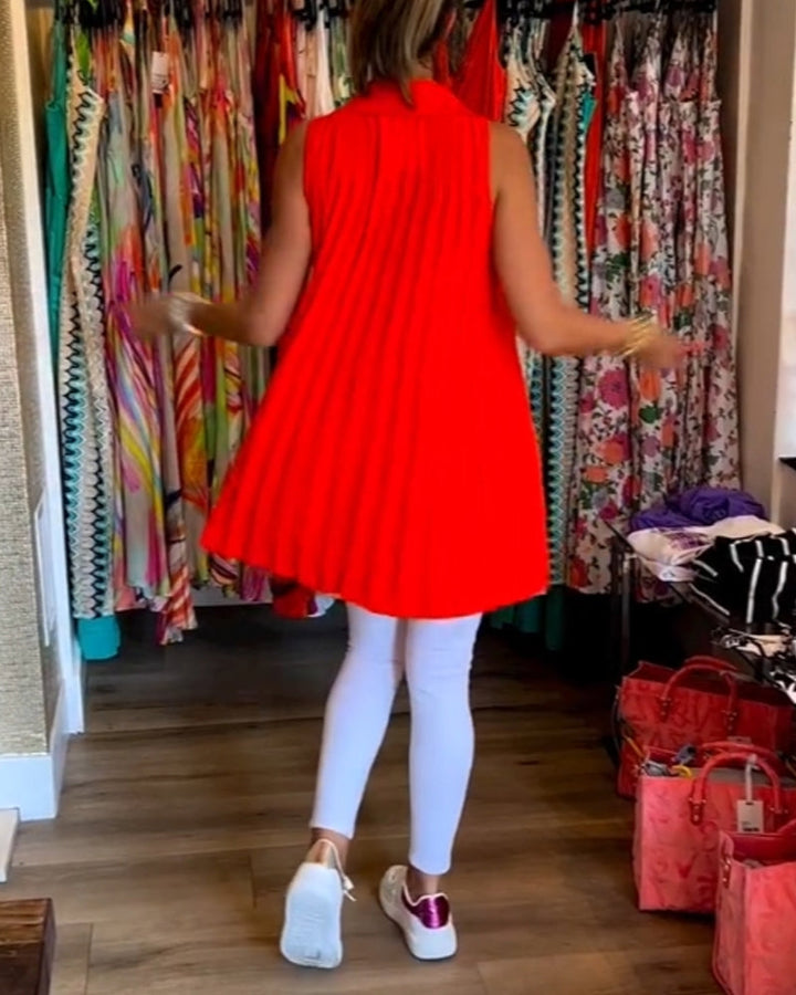 Calyx - Elegant V-neck Top