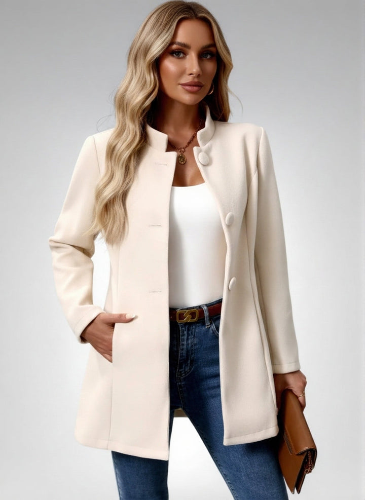 Clarissa - Polished Button Jacket