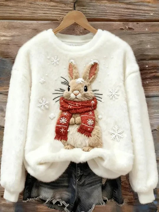 Luni - Cozy Winter Printed Long Sleeve