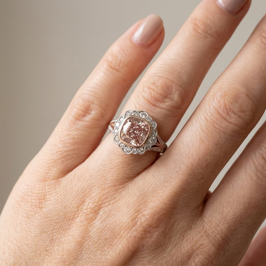 ROSE VINTAGE RING