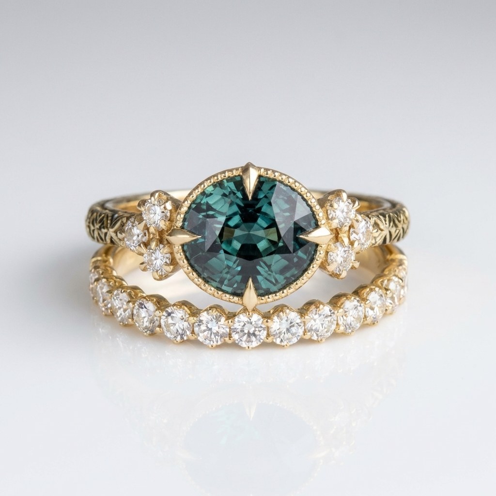 GREEN TREASURE RING