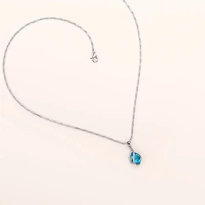 Celestine - Ocean Drop Necklace