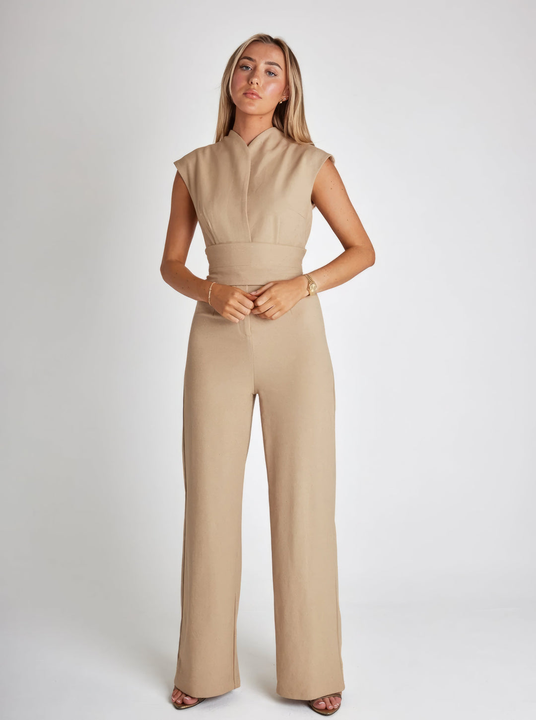 YVANA - SLEEVELESS JUMPSUIT