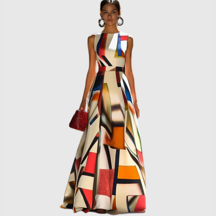 Zirelle - Abstract Elegant Dress