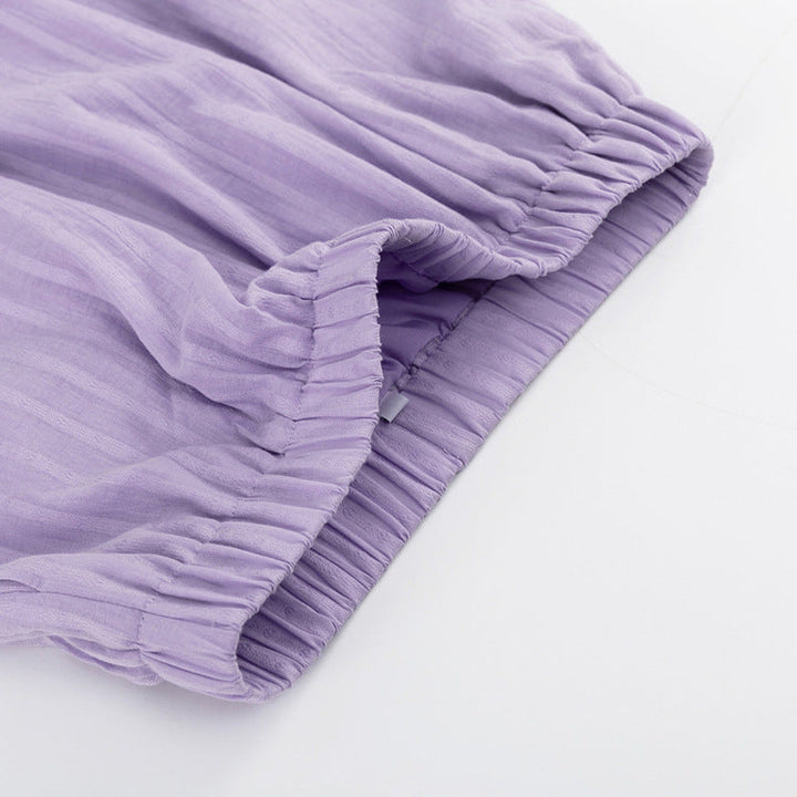 Viola - Breezy Button-Up and Shorts Set