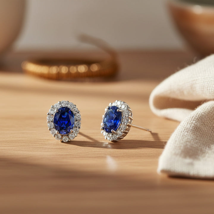 Alisette - Royal Halo Earrings