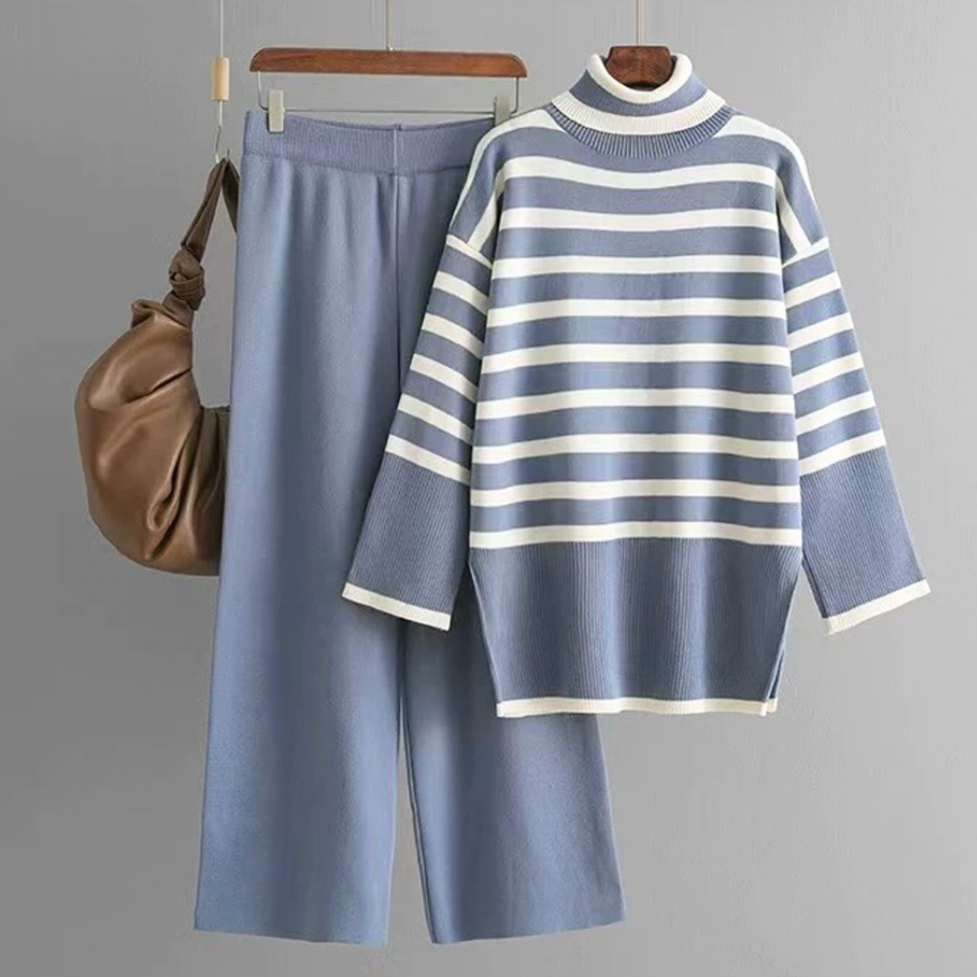 Abby - Classic Striped Set