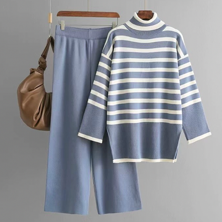 Abby - Classic Striped Set