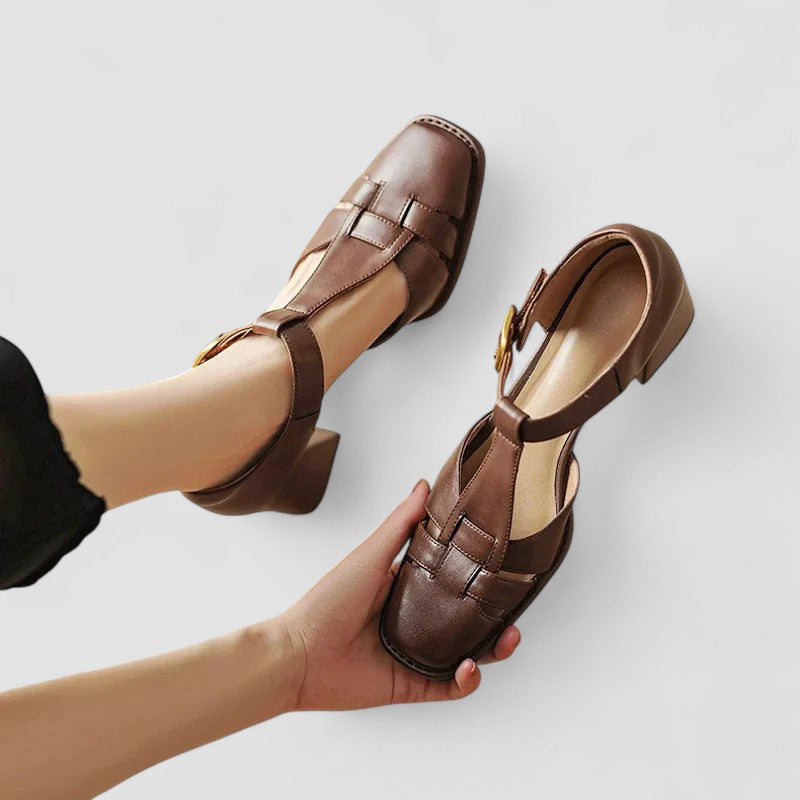 Trixie - Vintage Weave Heels