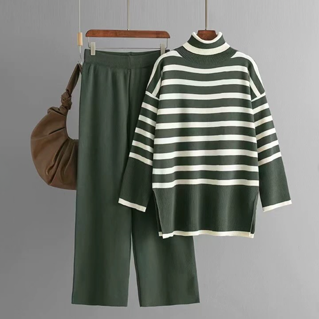 Abby - Classic Striped Set