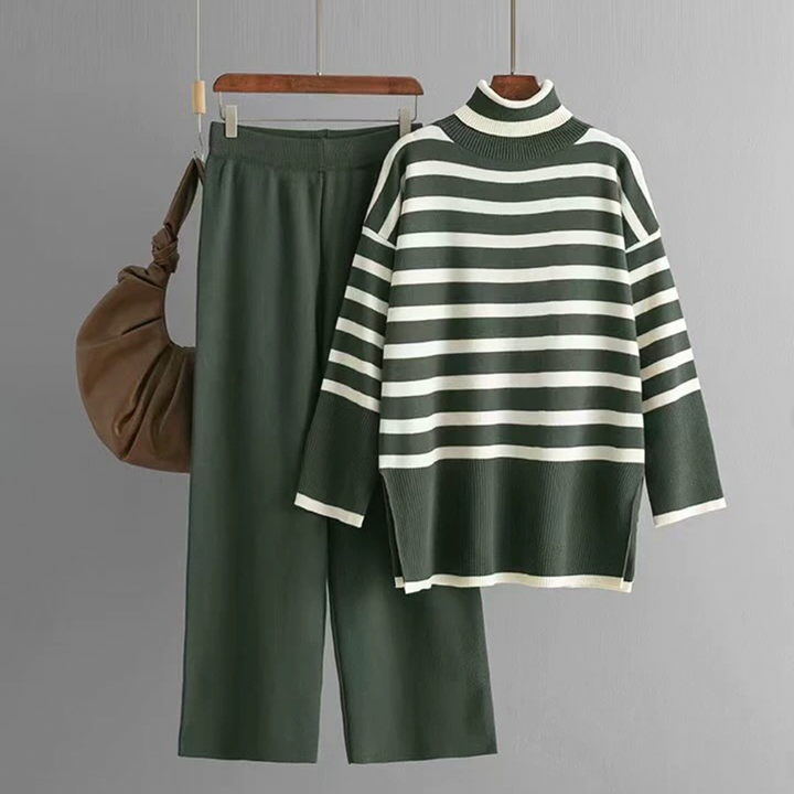 Abby - Classic Striped Set