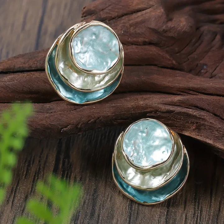 Azyle - Oceanic Cascade Earrings