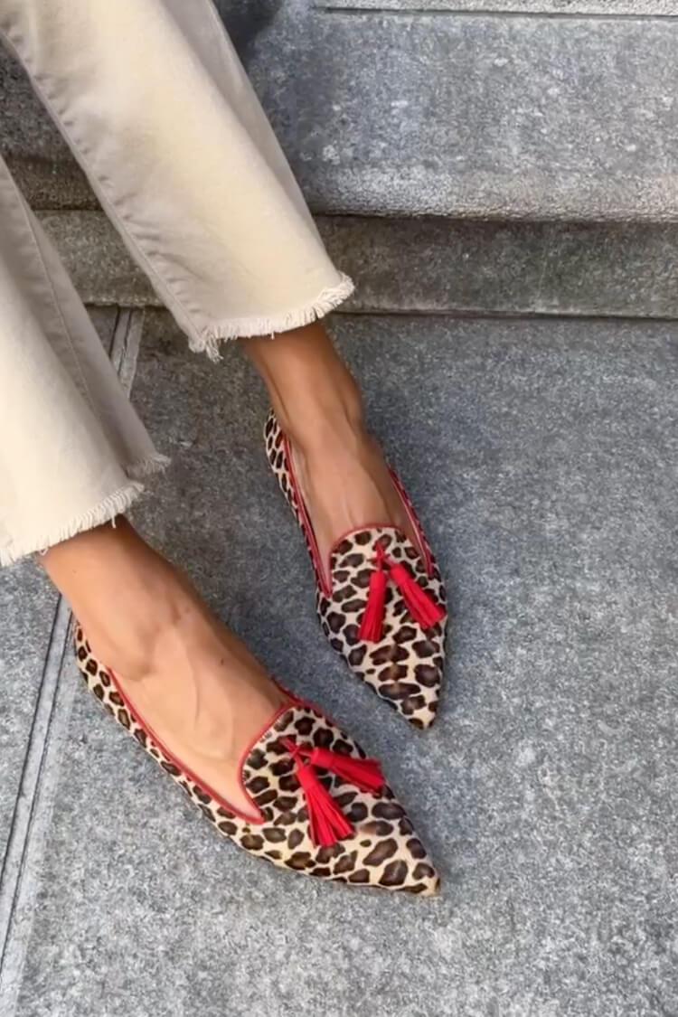 Gelly - Safari Leopard Loafers