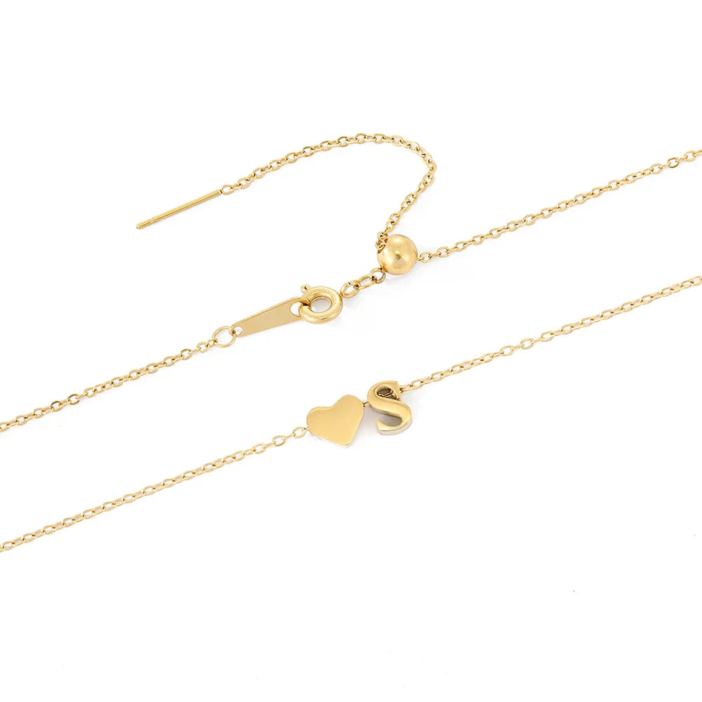 Luna - Personalized Letter Necklace