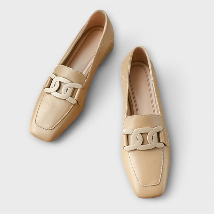 Elvya - Chain Fashion Loafers