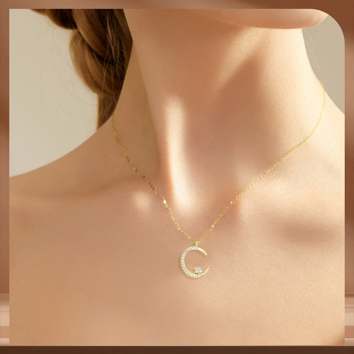 Emma - Moon Star Necklace