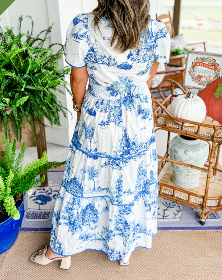 Genevieve - Vintage Garden Dress