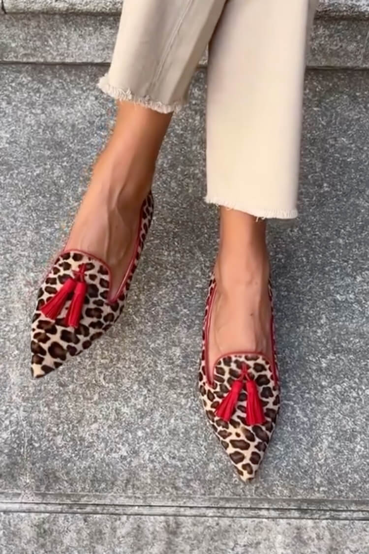 Gelly - Safari Leopard Loafers