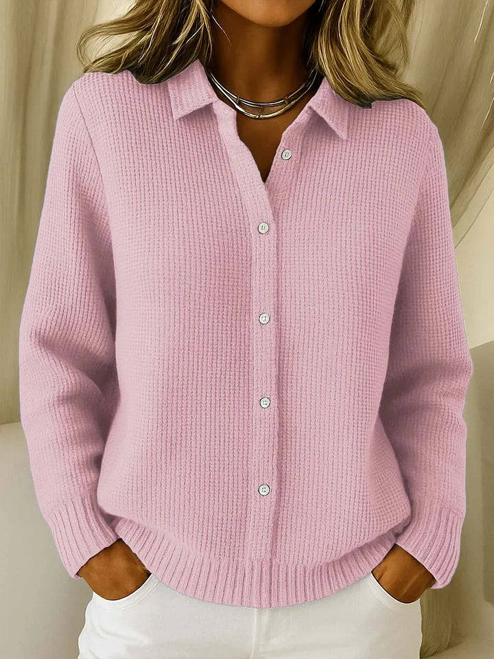 Nami - Cozy Button-Up  Sweater