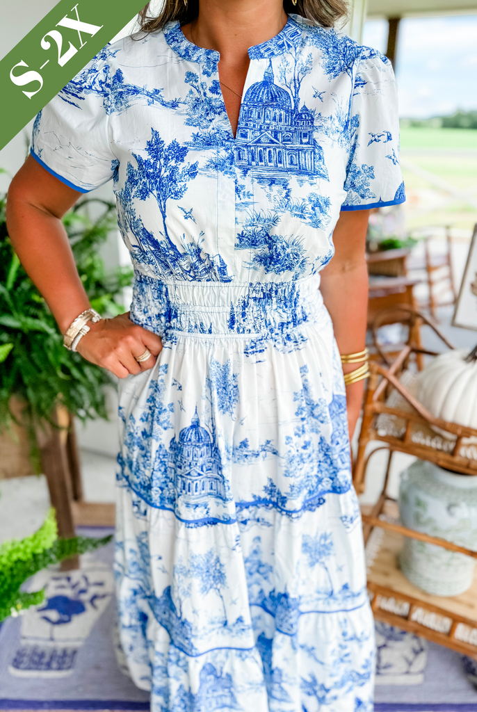 Genevieve - Vintage Garden Dress