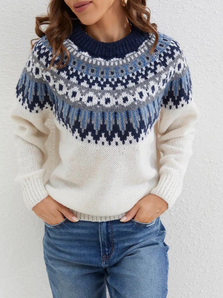 Anya - Nordic Charm Sweater