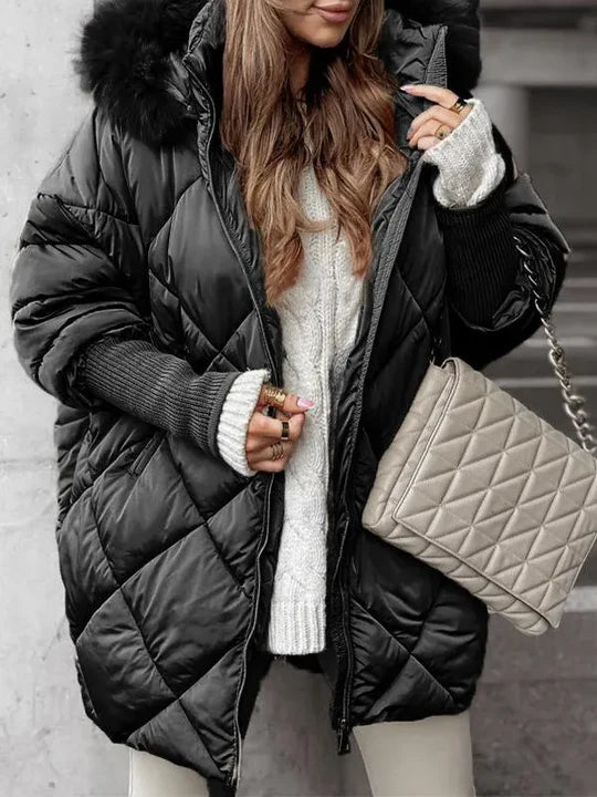 Aurora - Luxe Quilted Winter Jacket