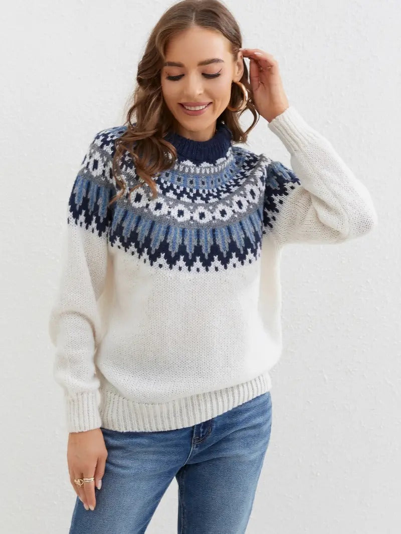 Anya - Nordic Charm Sweater
