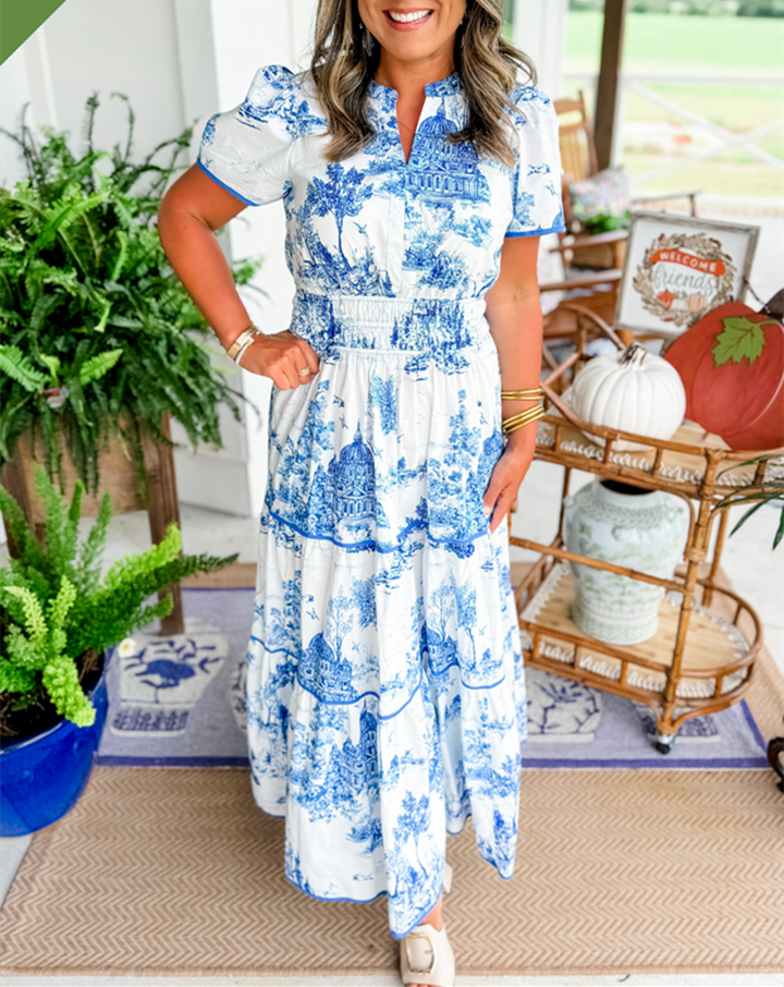 Genevieve - Vintage Garden Dress