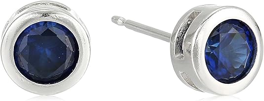 Sherra - Bezel Stud Earrings