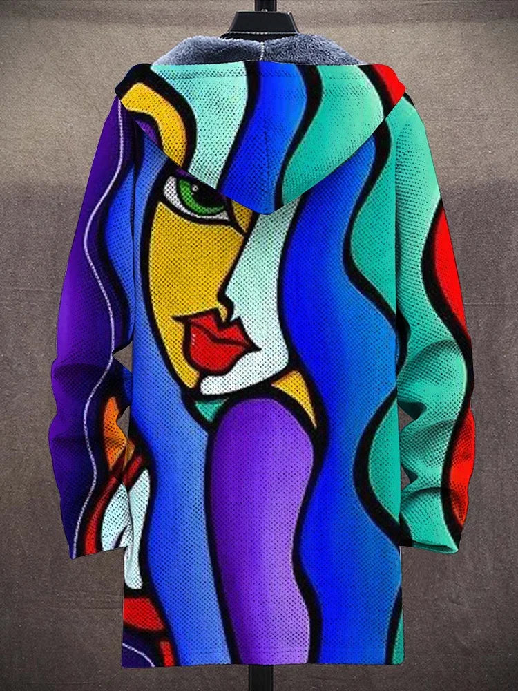 Kasey - Bold Abstract Art Hoodie