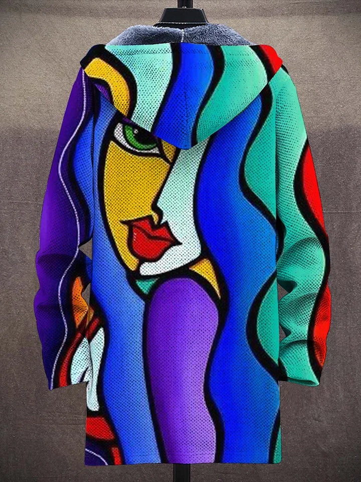Kasey - Bold Abstract Art Hoodie