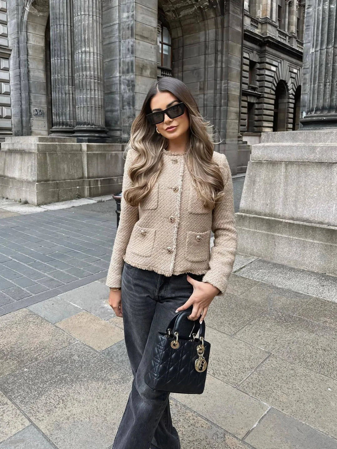 Amellia - Classic Tweed Jacket