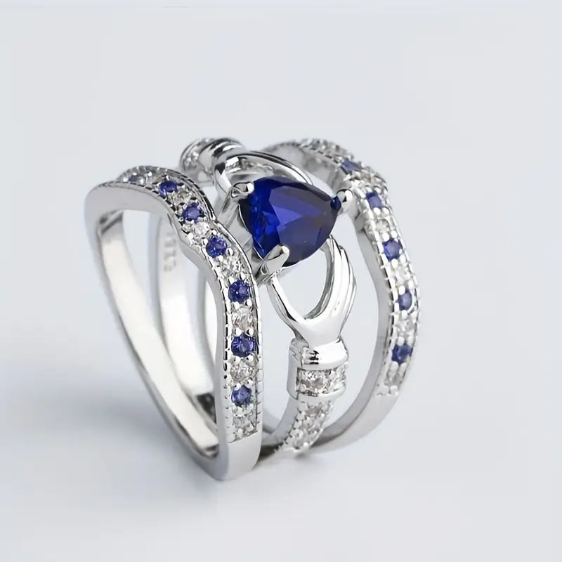 Azura - Radiant Crest Ring