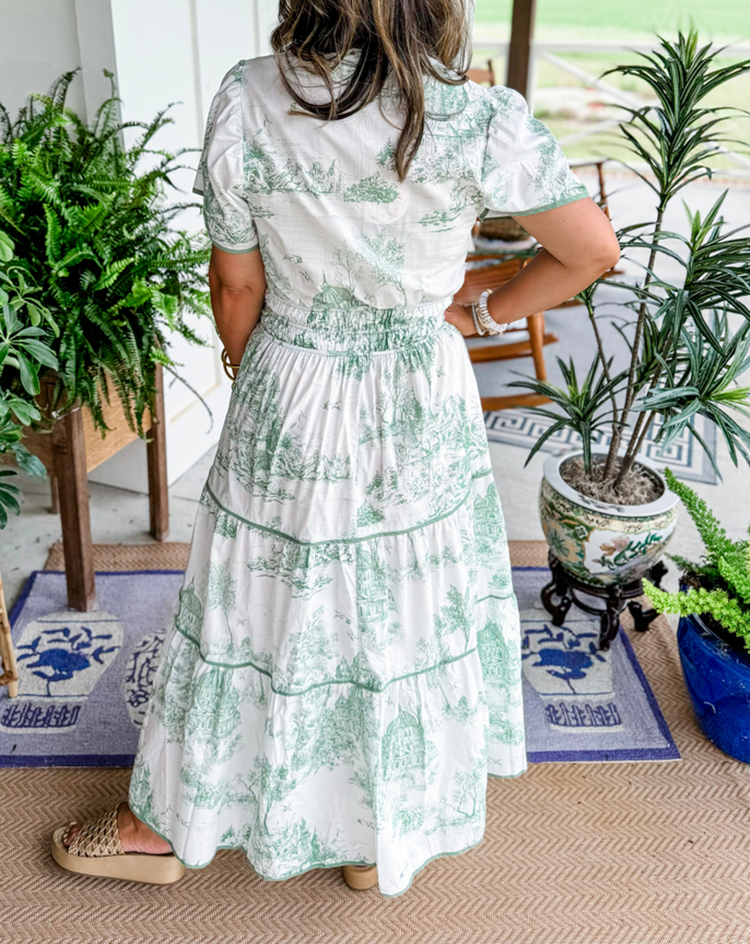 Genevieve - Vintage Garden Dress
