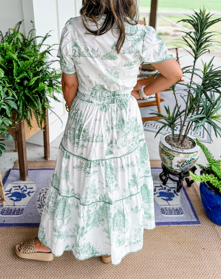 Genevieve - Vintage Garden Dress