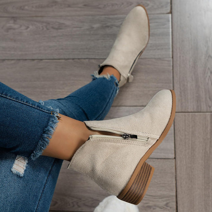 Daina - Casual Zip-Up Boots