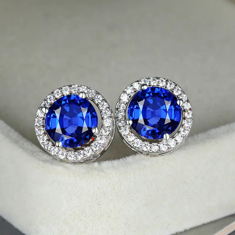Selandra - Royal Halo Earrings