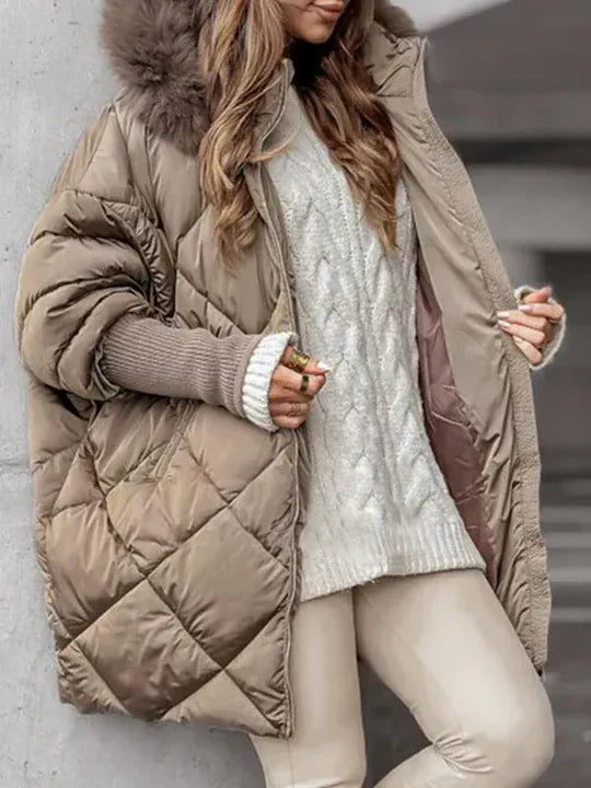 Aurora - Luxe Quilted Winter Jacket