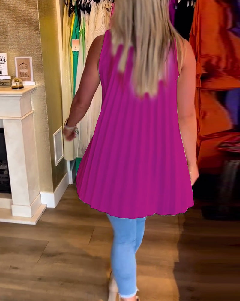 Calyx - Elegant V-neck Top