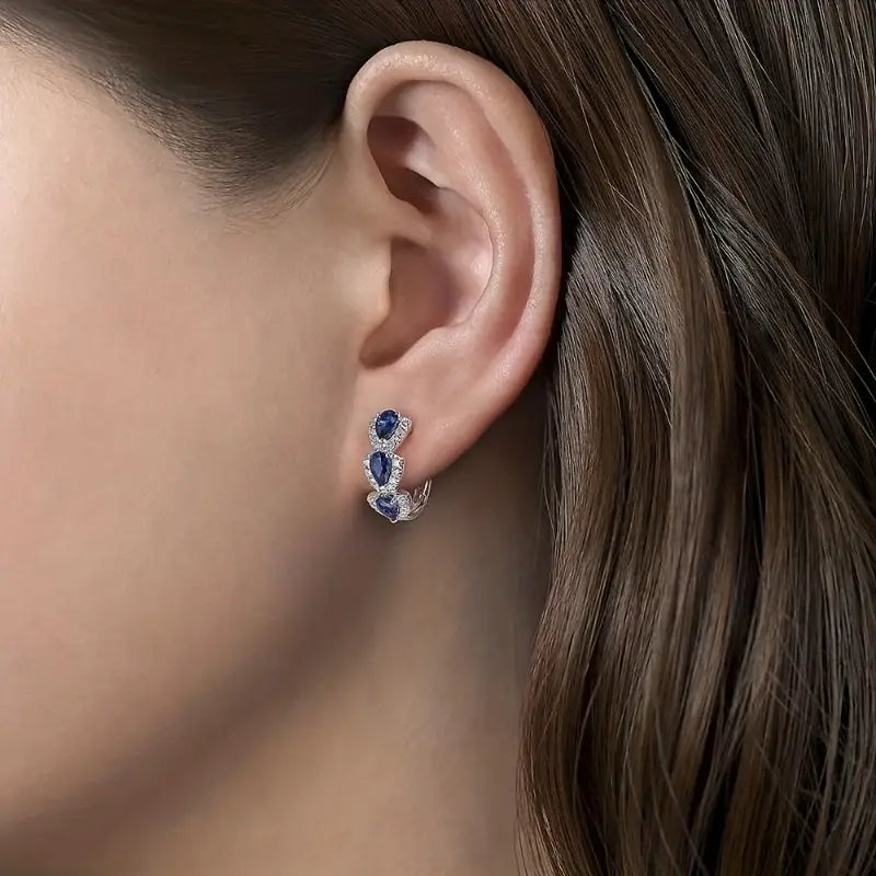 Arlene - Royal Teardrop Earrings