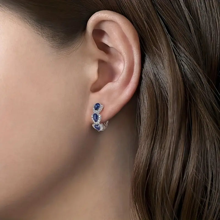 Arlene - Royal Teardrop Earrings
