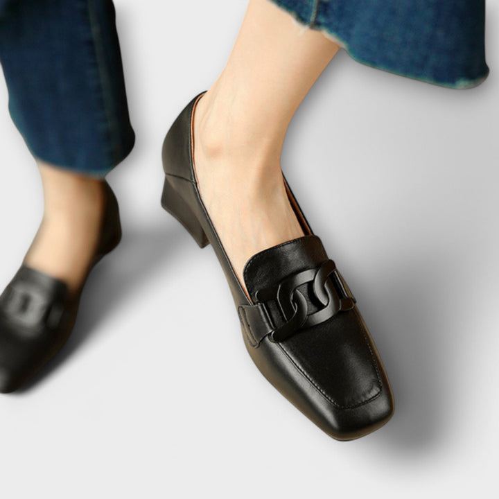 Elvya - Chain Fashion Loafers