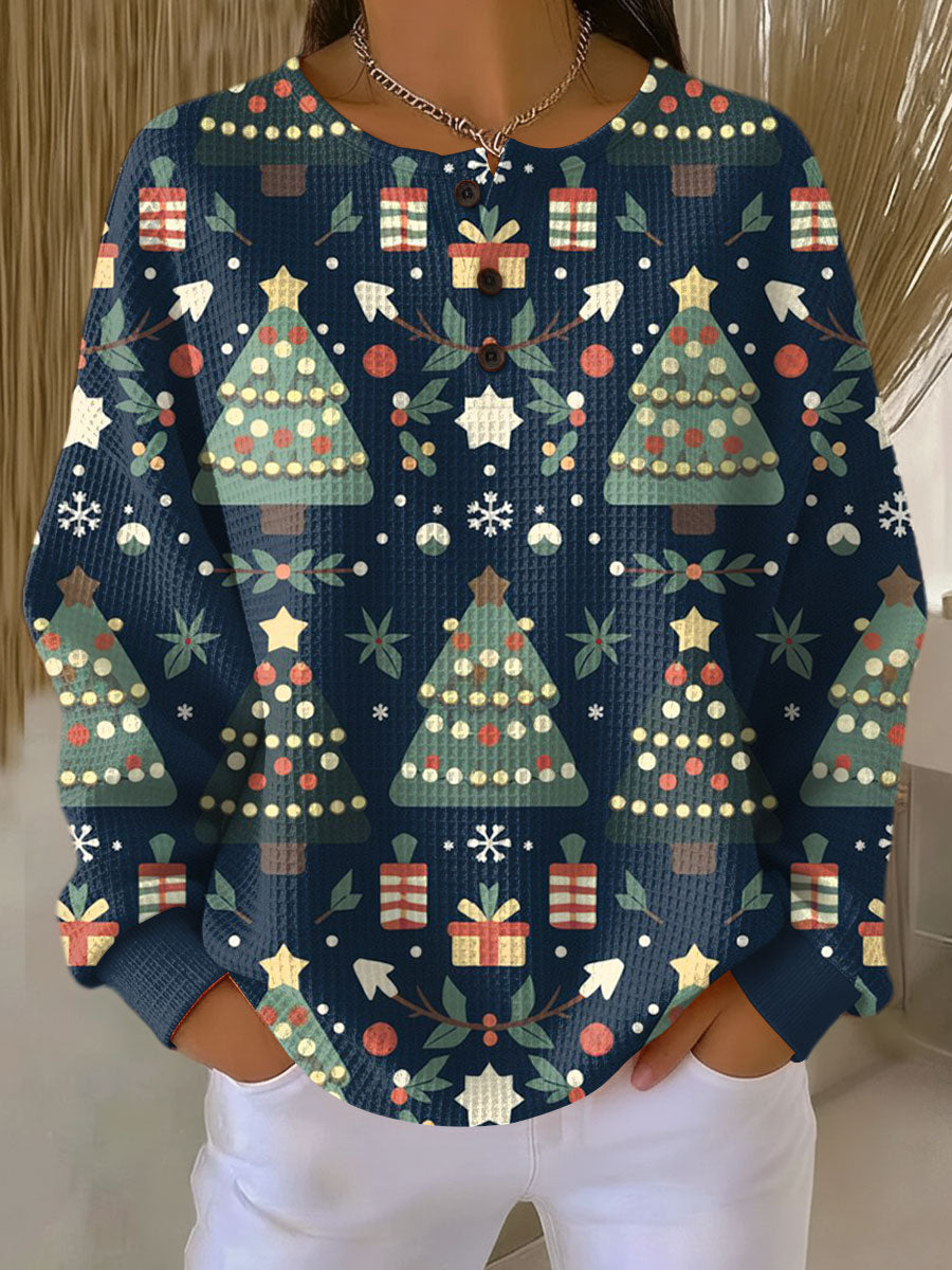 Rosellia - Christmas Printed Sweater