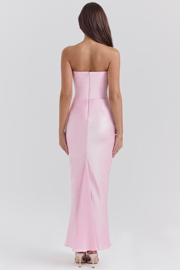 Cyrilla - Draped Elegance Dress