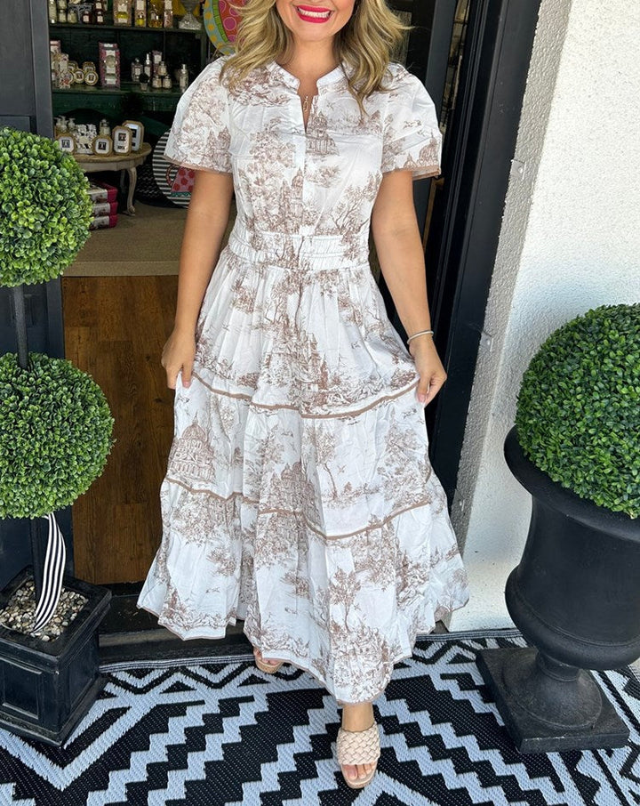 Genevieve - Vintage Garden Dress